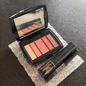 Lancome Eyeshadow mascara eyeliner pencil set x3